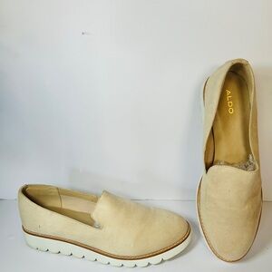 ALDO Women's Cream Loafers